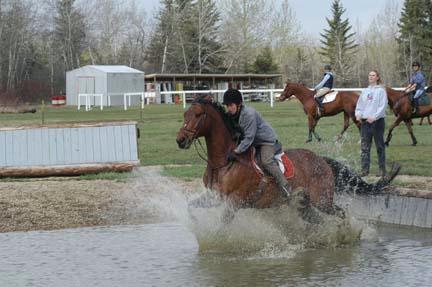 Denise_on_Shaq_001.JPG - Denise riding Shaq