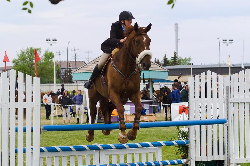 Cecilia_Sven_2003_Img0013_DSC_0029.jpg - Cecilia riding Sven at Northlands, 2003